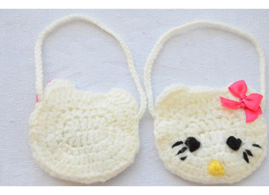 12 Pack Cute Mini Baby Girl bags "Hello Kitty" Gift for Guests Keepsake Gift- Baby Shower Party Decorations